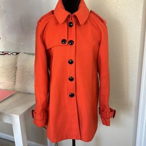 Worthington Orange Coat Size Large